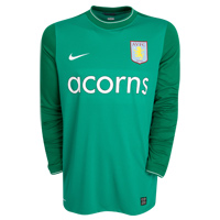 Aston Villa Nike 09-10 Aston Villa GK home - Kids