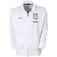 Aston Villa Nike 09-10 Aston Villa Lineup Jacket (white)
