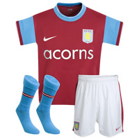 Aston Villa Nike 09-10 Aston Villa Little Boys home