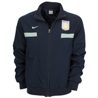 Aston Villa Nike 09-10 Aston Villa Woven Warmup Jacket (navy)
