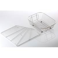 Accessory Pack for Lausanne Left Hand Single Bowl Sink -Basket and Drainer - LU10L