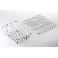 Astracast Accessory Pack for the Lausanne 1.5 Bowl Sink - Basket and Drainer - LU15