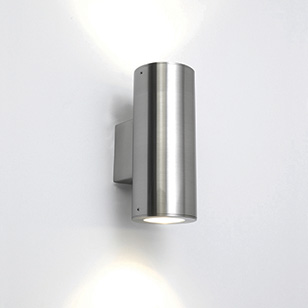 Astro Lighting Detroit Stainless Steel Outdoor Wall Light That Directs Light Up And Down
