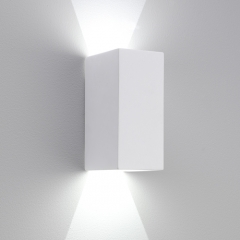 Astro Lighting Parma 160 LED Wall Light in White Plaster