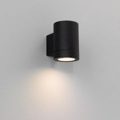 Astro Lighting Porto Single Black Outdoor Wall Light