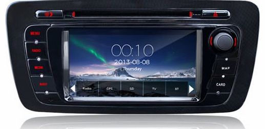 6.2 DVD Player Car GPS Radio Sat Nav Stereo Bluetooth For SEAT IBIZA 2009-2013