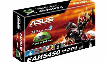 ASUS Computer International Asus EAH5450/DI/1GD3(LP) Radeon 5450 Graphics