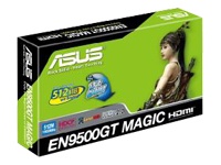 ASUS EN9500GT MAGIC/DI - graphics adapter - GF 9500 GT - 512 MB