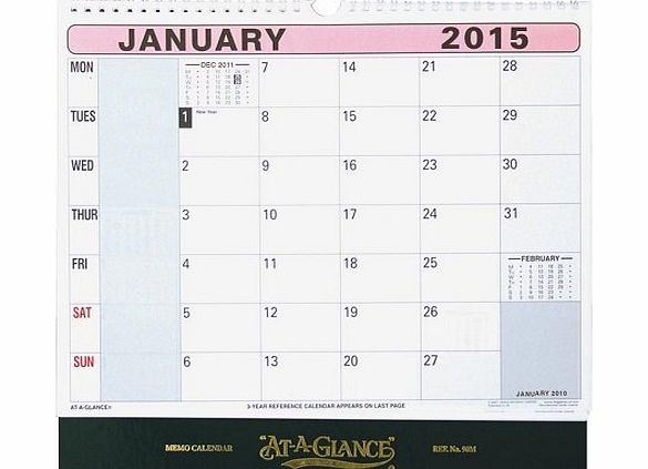 At-a-Glance Wall Calendar (90M)