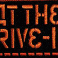 At The Drive In Logo Patch