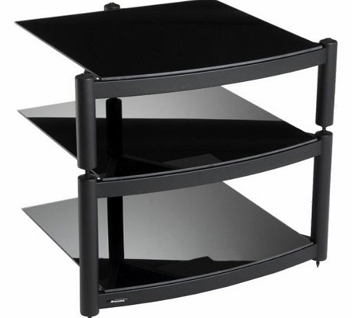 Atacama Equinox Black 3 Shelf R.S HiFi Stand