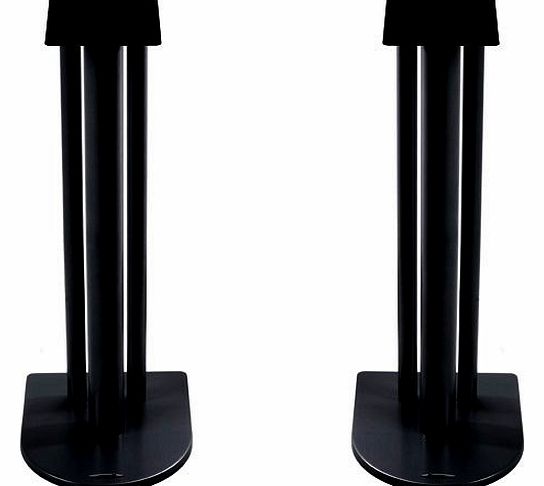 Atacama Nexus 7i - 700mm Hi-Fi amp; Home Cinema Speaker Stands - Black Finish