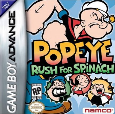 Popeye Rush for Spinach GBA