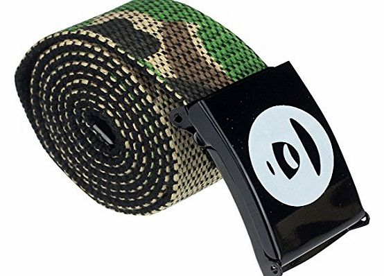 atdoshop (TM) New Fashion Webbing Mens Boys Waist Belt Casual Canvas Belt Waistband (Black)