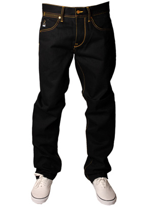 ATELIER LA DURANCE Royston Blacked Out 14oz Selvedge Slim Jean