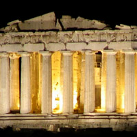 Athens by Night Athens At Night