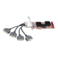 ATI FIREMV 2400 256MB DDR ROHS PCI-E QUAD DVI VGA