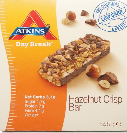ATKINS Daybreak Hazelnut Crisp Bars