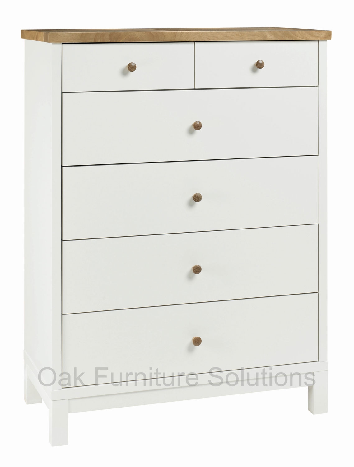 Atlanta Two Tone 2 4 Drawer Chest