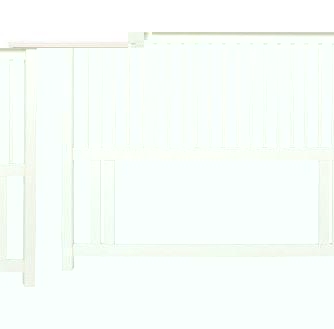 Ivory Headboard - 135cm - Double