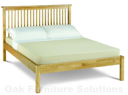 Natural Bedstead - Double - Low Footend