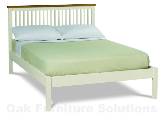 Two Tone Low Footend Bedstead - 150cm -