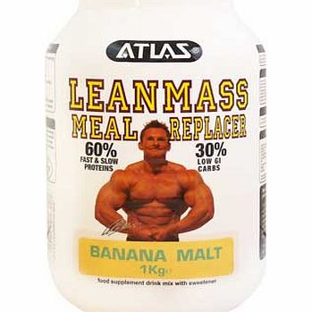 Atlas Lean Mass MRP 1kg Banana Malt Nutritional
