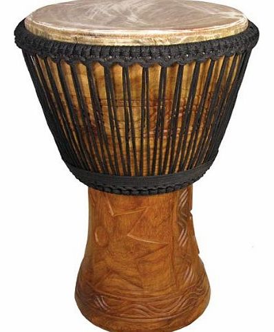 Atlas World Music Atlas Professional Djembe Drum with 13 inch Head