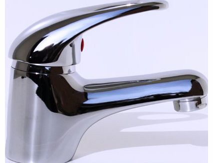 - Bathroom Single Lever Basin Mono Mixer in Chrome including Clicker Waste