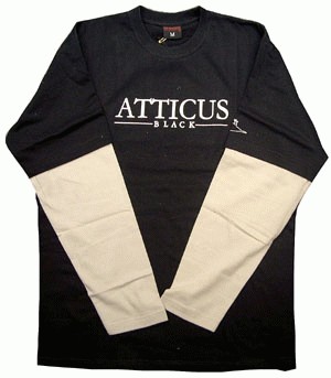 Atticus Black Logo Long Sleeve
