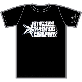 Atticus Black Star Black T-Shirt