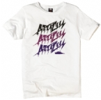 Atticus Mens Manic T-Shirt White