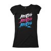 Atticus Skinny T-shirt - Manic (Black)
