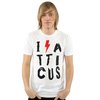 Atticus T-shirt - Rock (White)