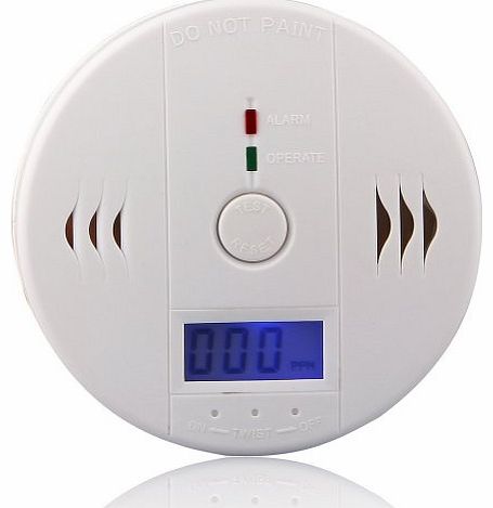 K9Q LCD CO Carbon Monoxide Detector Poisoning Gas Fire Warning Safe Alarm Sensor