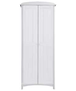 Auckland 2 Door Wardrobe - White