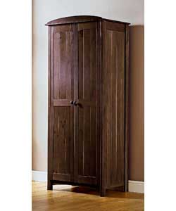 Auckland WOW 2 Door Wardrobe - Chocolate