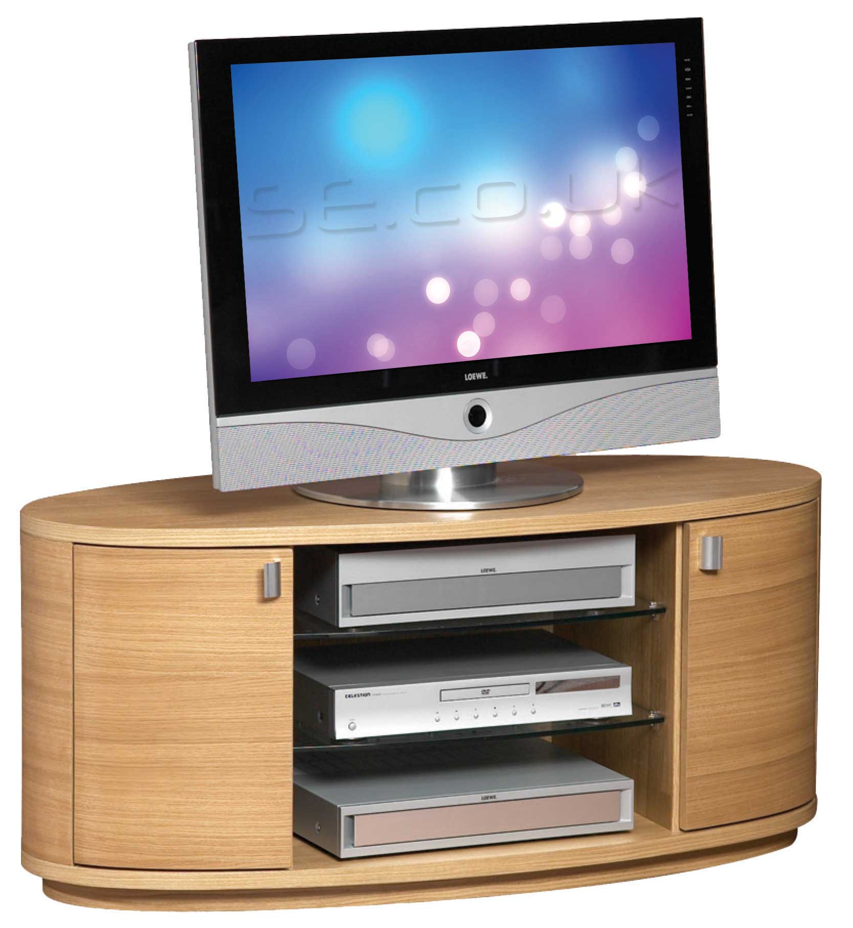 Audinni AU106 Eclipse Oak LED and LCD TV Stand - review ...