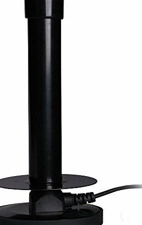 DTA250 - High Gain Freeview TV Aerial - Portable Indoor/Outdoor Digital Antenna for USB TV Tuner / DVB-T Television / DAB Radio - With Magnetic Base