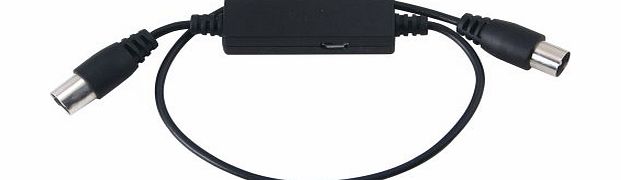 August DTB110-IEC - Freeview TV Signal Booster - Amplifier for Television Aerial Reception