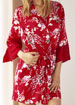 Ming Snow Blossom short robe