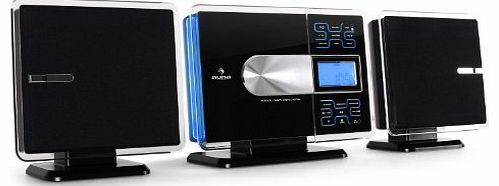 auna VCP-191 Slim Stereo System (CD Player, USB, CD MP3 Connectivity 