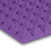 Auralex 2 Inch Studiofoam 22 Pyramids (Purple) B-Stock