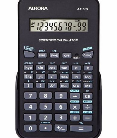Aurora AX-501 Scientific Calculator - Black