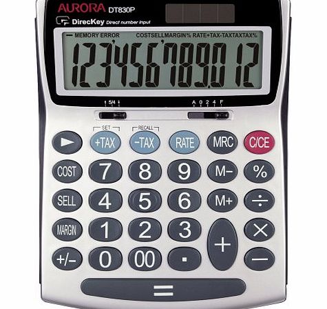 Aurora DT830P Desktop Calculator (With Cost Sell Margin and Tax)