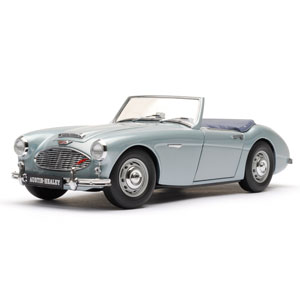 austin Healey 100/6 1956 - Ice blue 1:18
