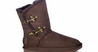 Australia Luxe Renegade brown short sheepskin boots