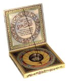 Authentic Models Fantastic Colourful Pocket Sundial Compass