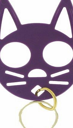 Auto Car Parts Online The Cat Personal Safety Keychain -Purple