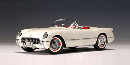 AUTOart 1953 Chevrolet Corvette in White